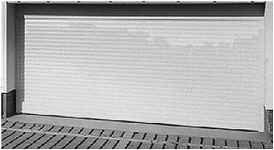 Redőnyös garázskapu — 3. kép